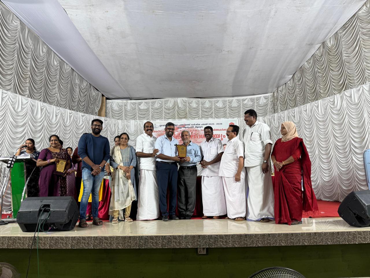Felicitation at NGO-CBO meet